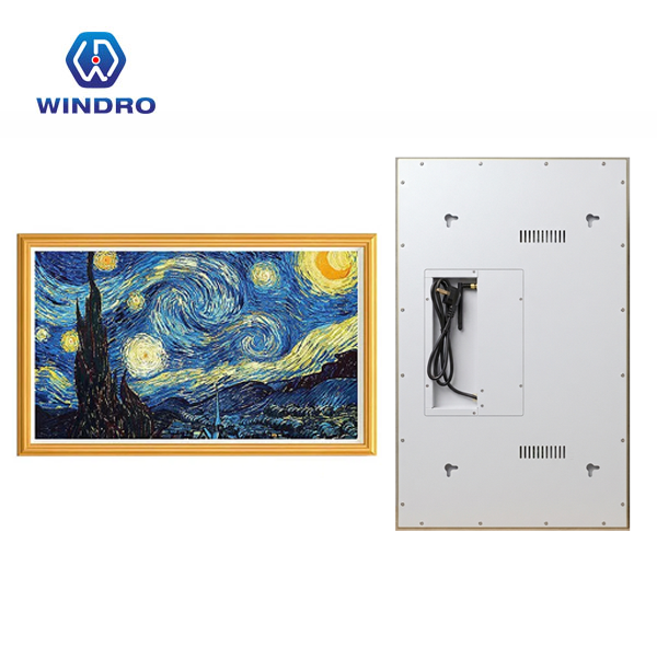 Wooden Frame digital signage, LCD screen, digital photo frame, art digital display, wifi display --Windro (2) Wooden Frame digital signage, LCD screen, digital photo frame, art digital display, wifi display --Windro