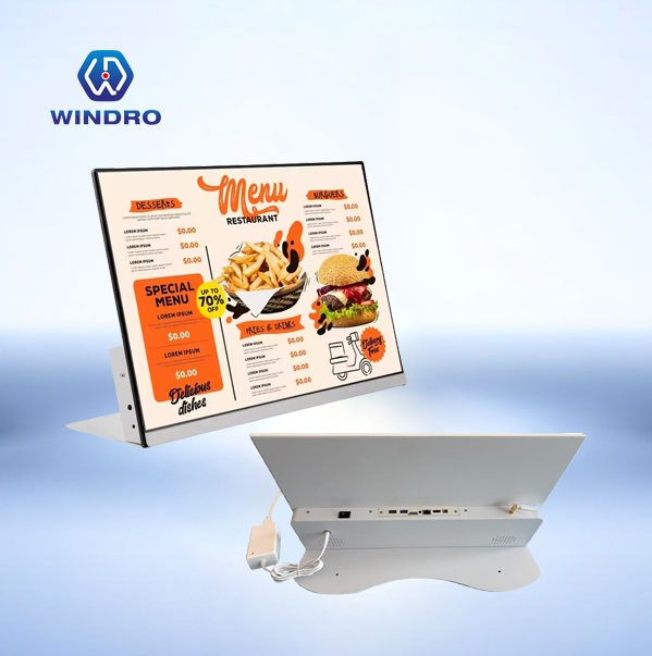 Windro Desktop Digital Menu LCD Advertising Display for Retail Shop