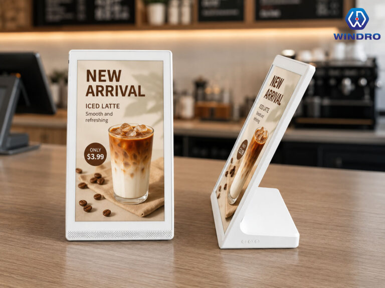 Small Size Touch Screen Displays (10.1” / 14.1” / 15.6”) Digital Menu Board with High Performance & Free CMS | WINDRO